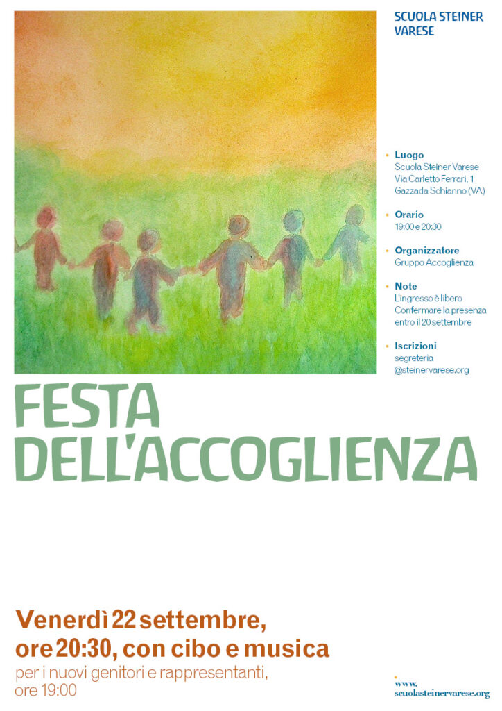 Festa dell'Accoglienza alla Scuola Steiner Varese